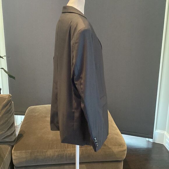 Men’s Mogu Casual Suit Jacket Blazer Slim Fit 2 Button Gray Size 42 NWT - Picture 6 of 10